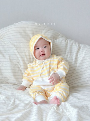 [my_bebe] Kangaroo Dangara Bodysuit / [마이베베] 캥거루단가라바디슈트