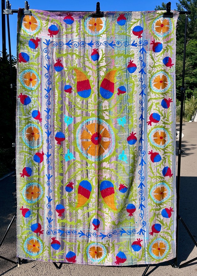 EMBROIDERY KANTHA QUILT_023