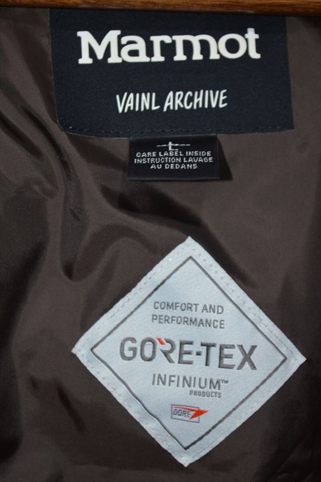 ヴァイナル アーカイブ VAINL ARCHIVE TOMSJK80VA Marmot マーモット ダウン ジャケット コートL GORE-TEX ゴアテックス D5859