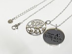 オリバーウェバー ステンレススチール製 クリスタル ネックレス Moon