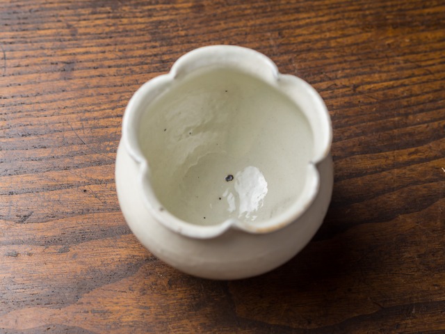 鉄散 輪花ゆのみ （湯呑み・汲み出し）／古谷 浩一