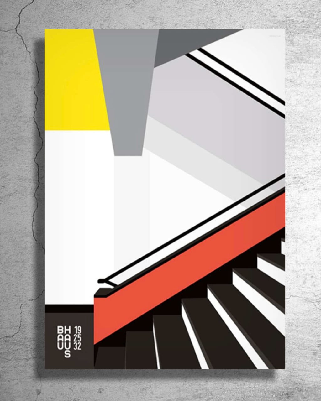 【限定数入荷】建築学校『バウハウス BAUHAUS』デッサウ財団公式ポスター