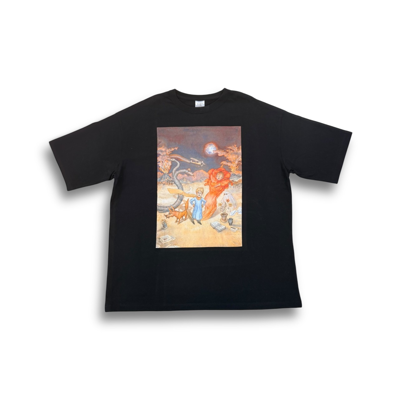 リトルプリンスTシャツ【ブラック】 - 1