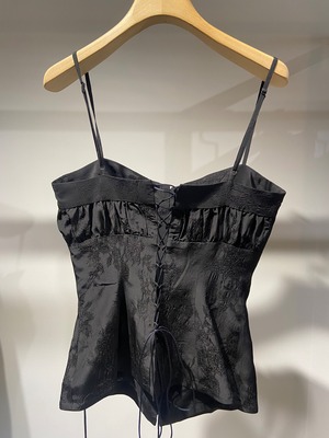 【25SS】FETICO フェティコ / ROSE JACQUARD BUSTIER / ビスチェ
