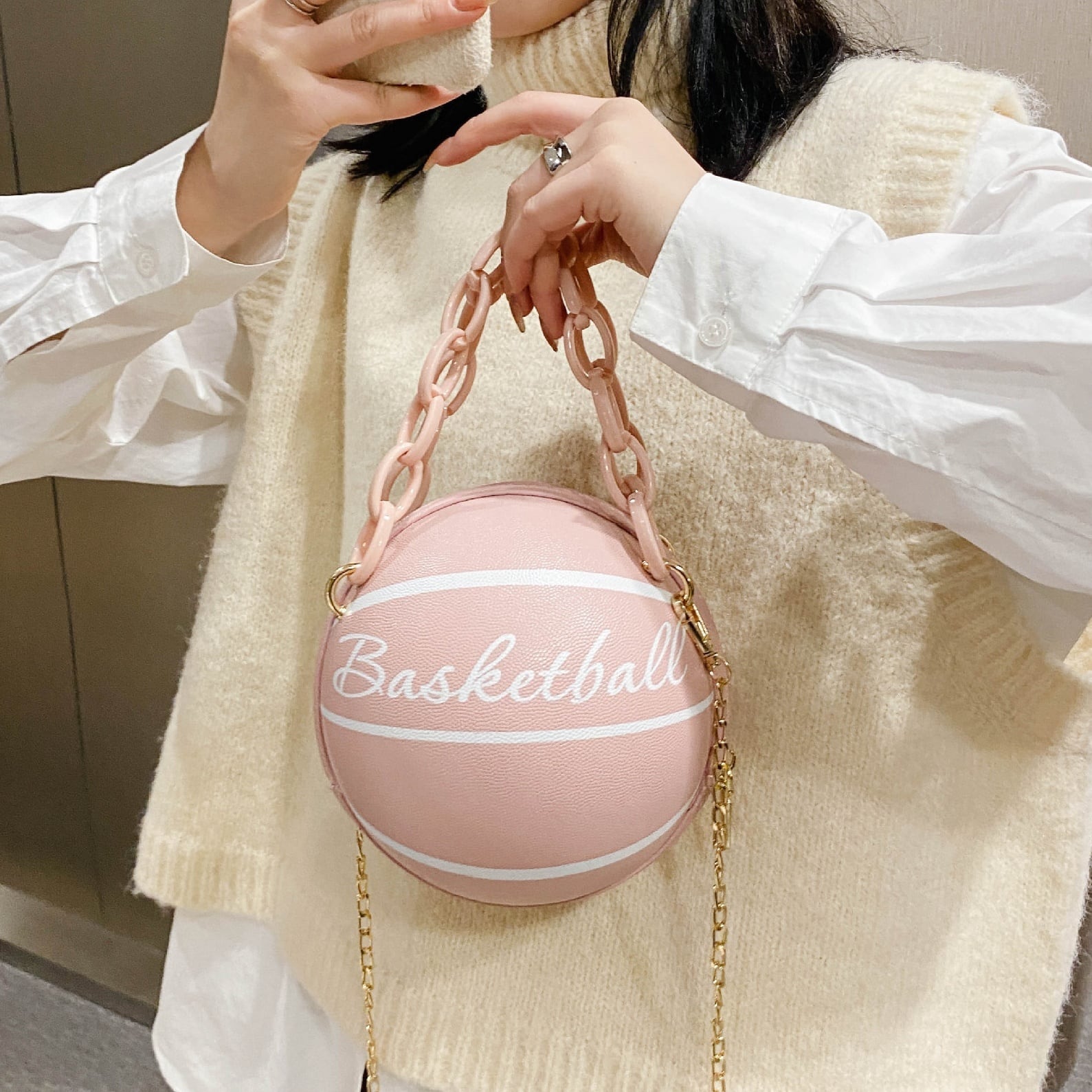 バスケットボール ハンドバッグ カバン ユニーク かわいい 直輸入 ブランド ショルダーバッグ ボディバッグ レディース