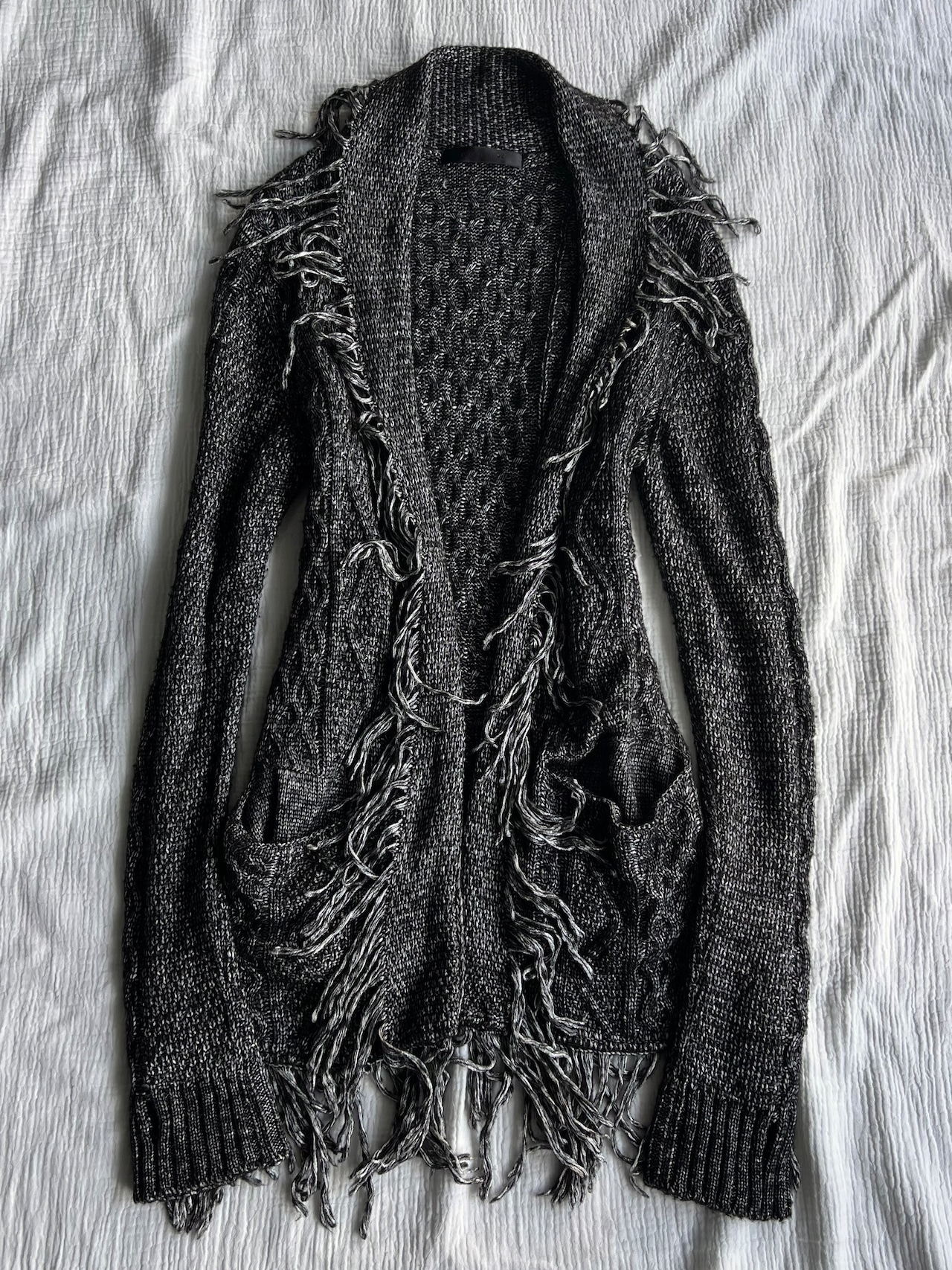 "roar" Fringe Cardigan