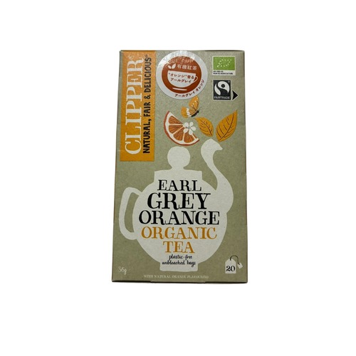 クリッパー・オーガニックフェアトレードティー・アールグレイオレンジ２０Ｐ