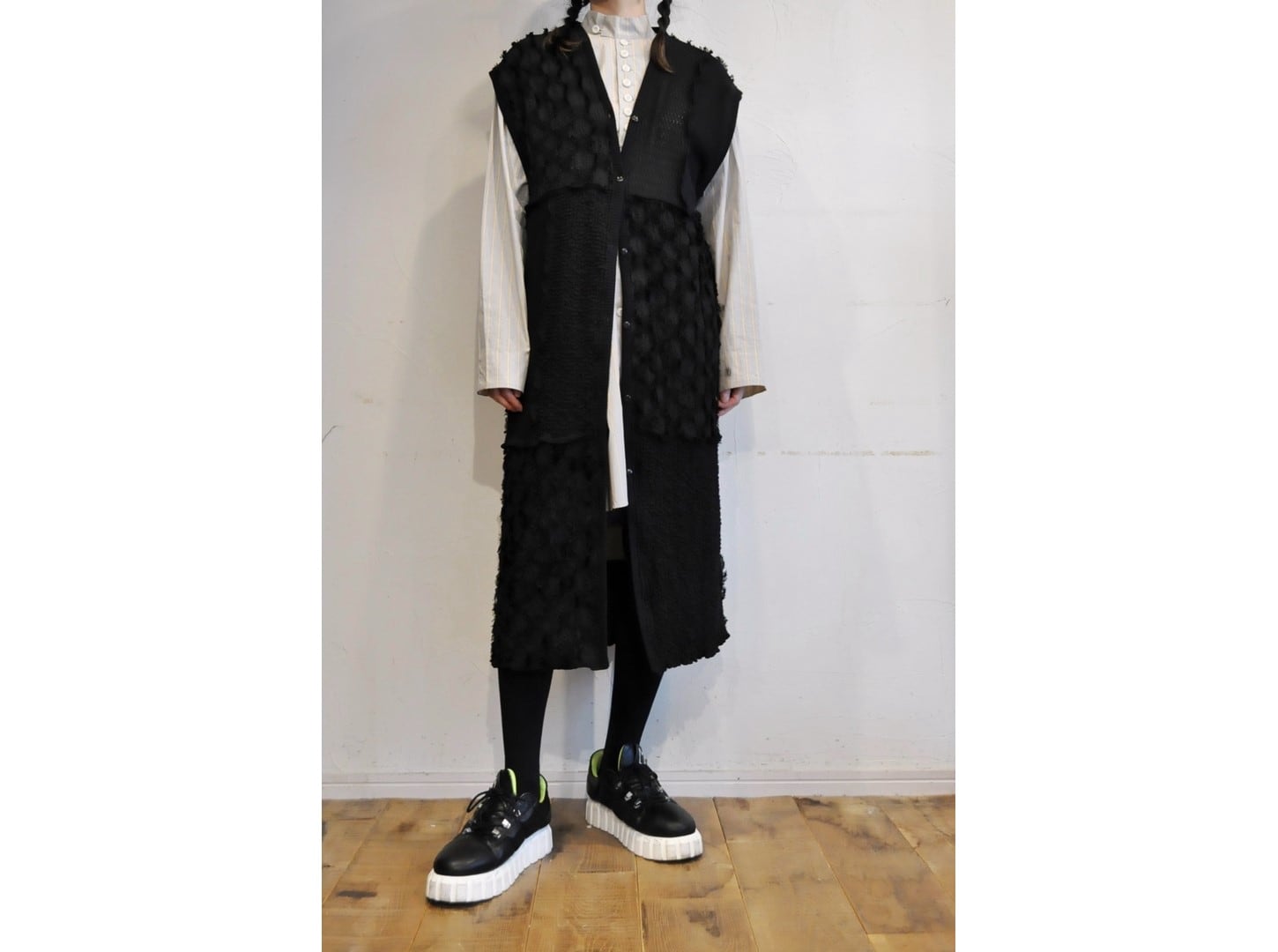 thomas magpie】check vest /【トーマスマグパイ】チェックベスト