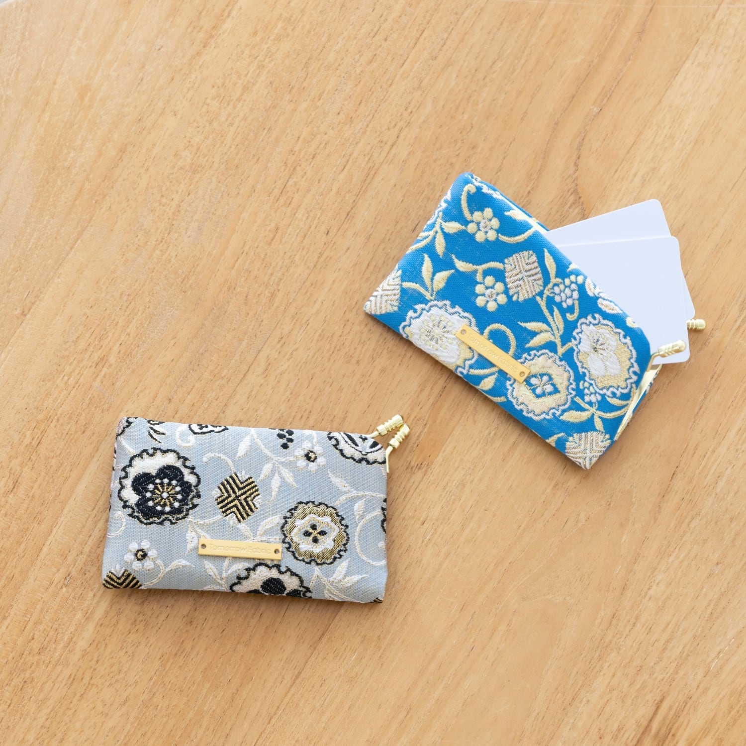 西陣織ミニ財布(カードケース) NAMI / NCC11【人気商品】 | Tomorrow