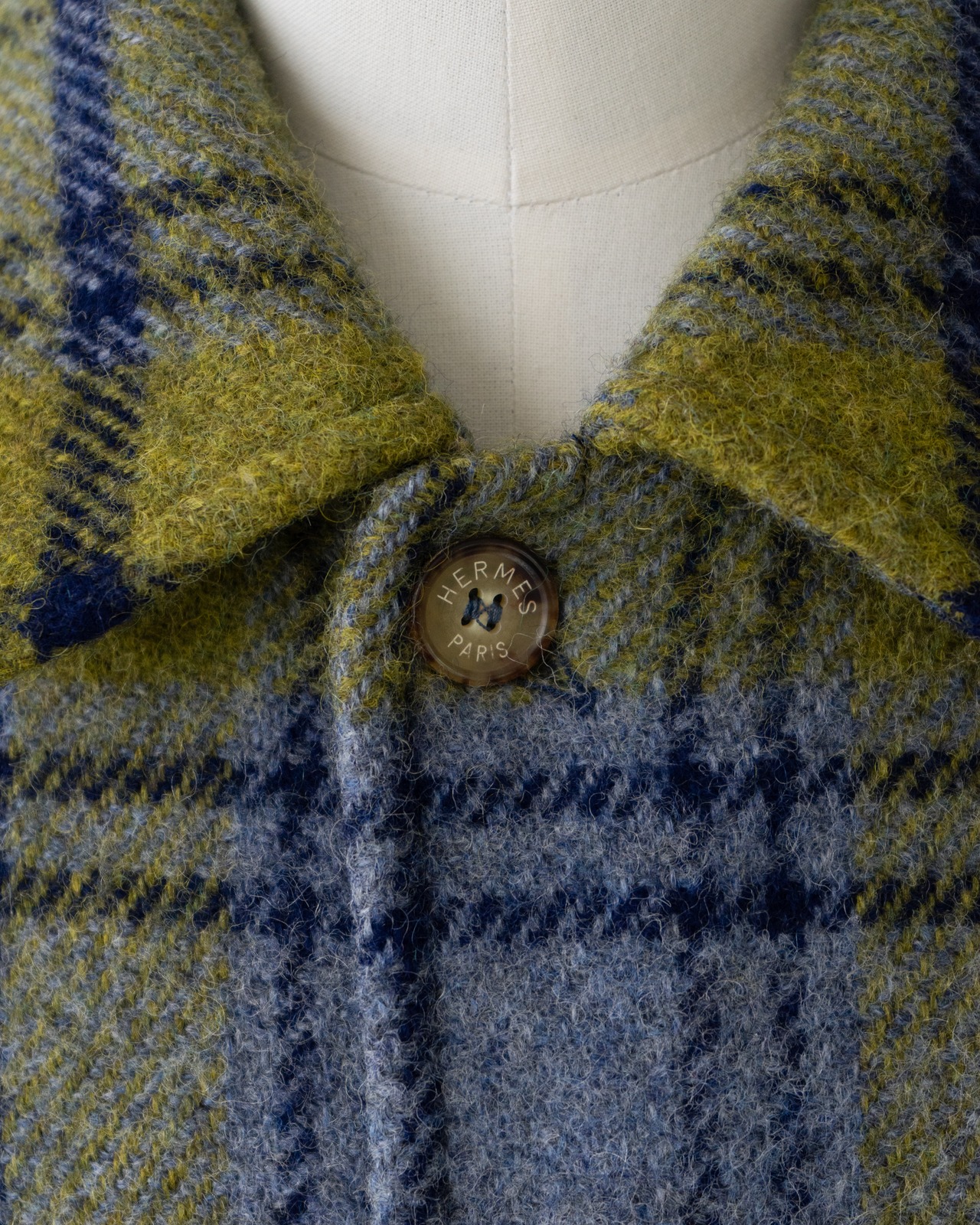 〈Hermès〉Plaid Jacket