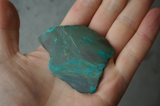 オーストラリア産クリソコラ/マラカイト Chrysocolla/Malachite 1967