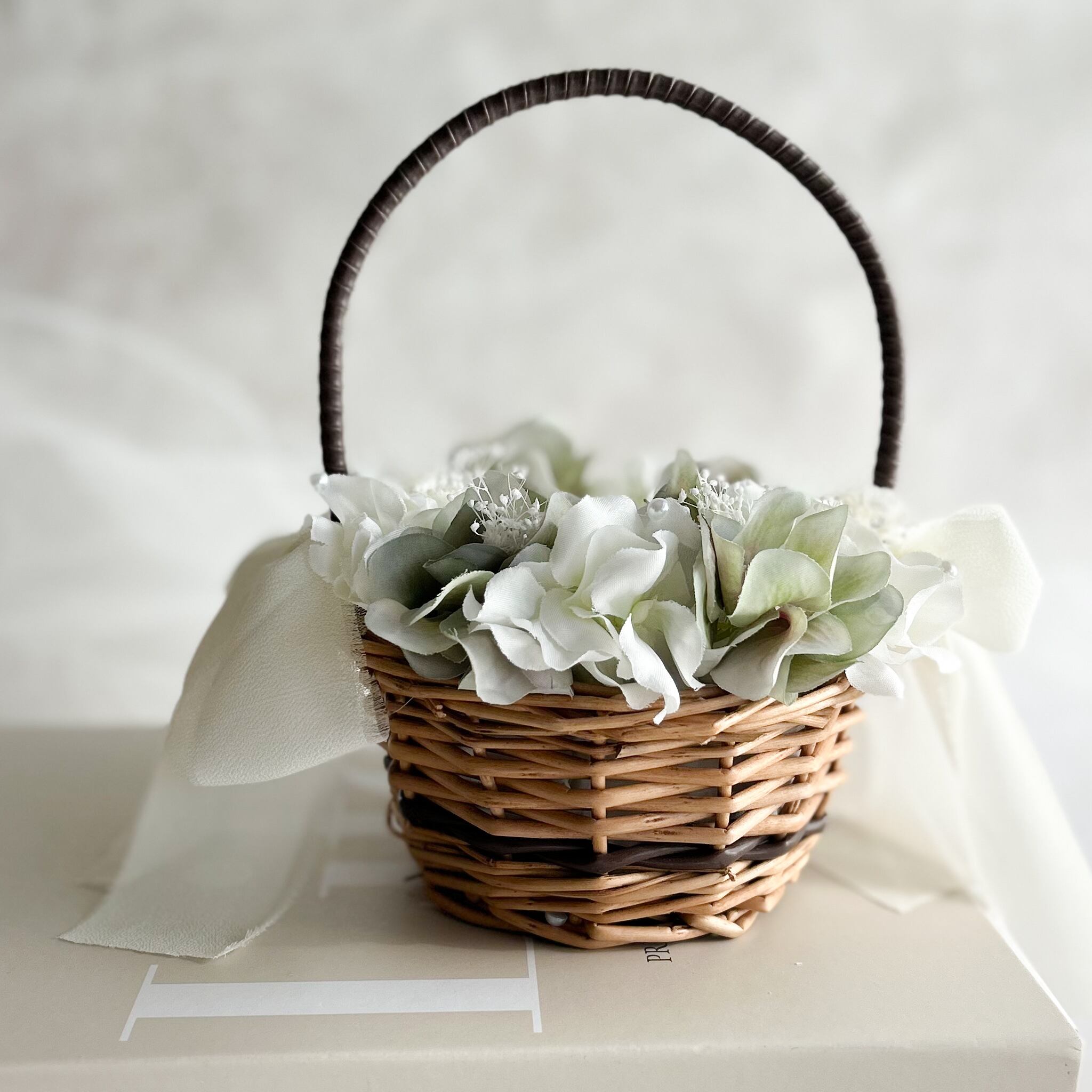 Circle green ringpillow （brown）