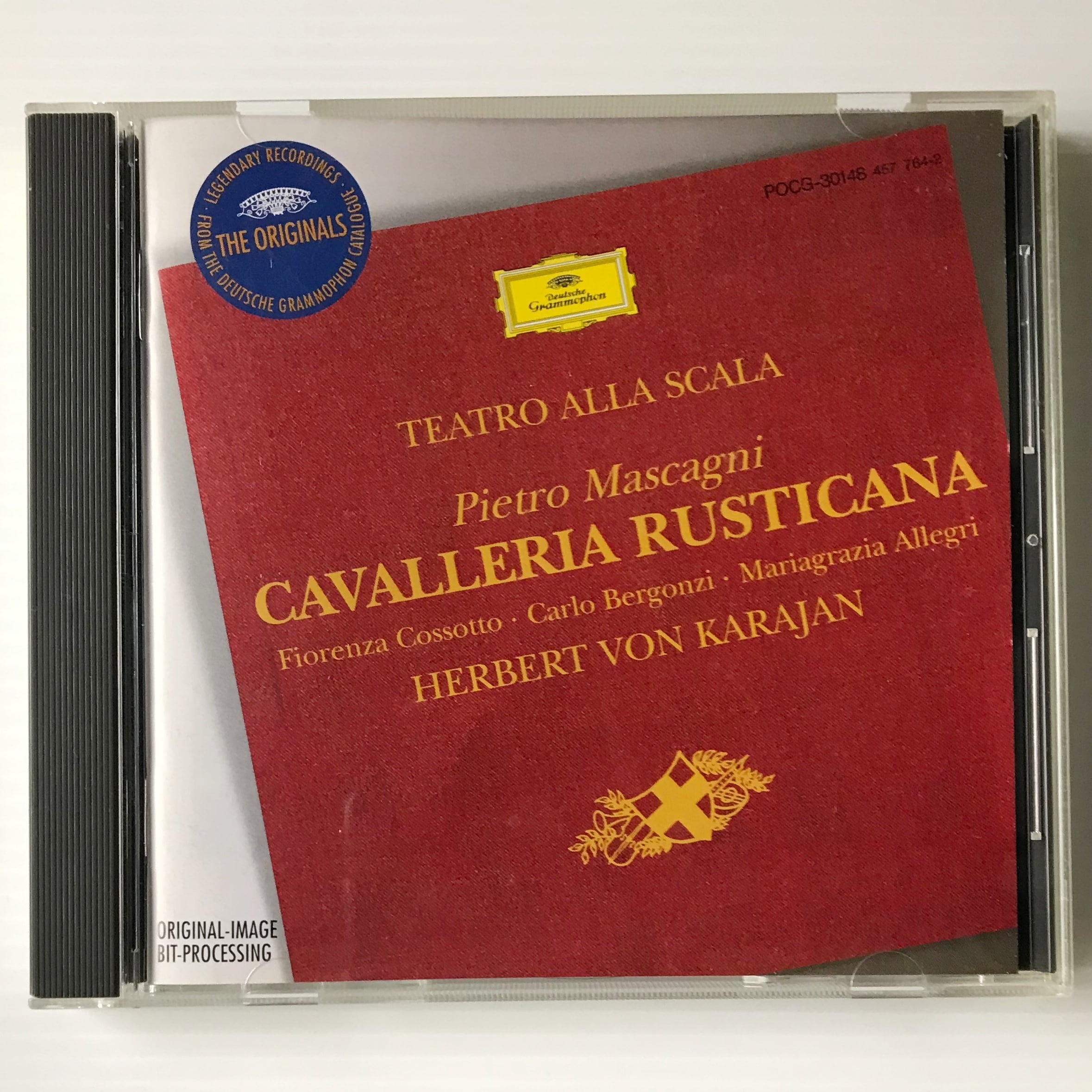 CD〕マスカーニ　歌劇「カヴァレリア・ルスティカーナ」／カラヤン、ミラノ・スカラ座管弦楽団、フィオレンツァ・コッソット　Rhythmundo