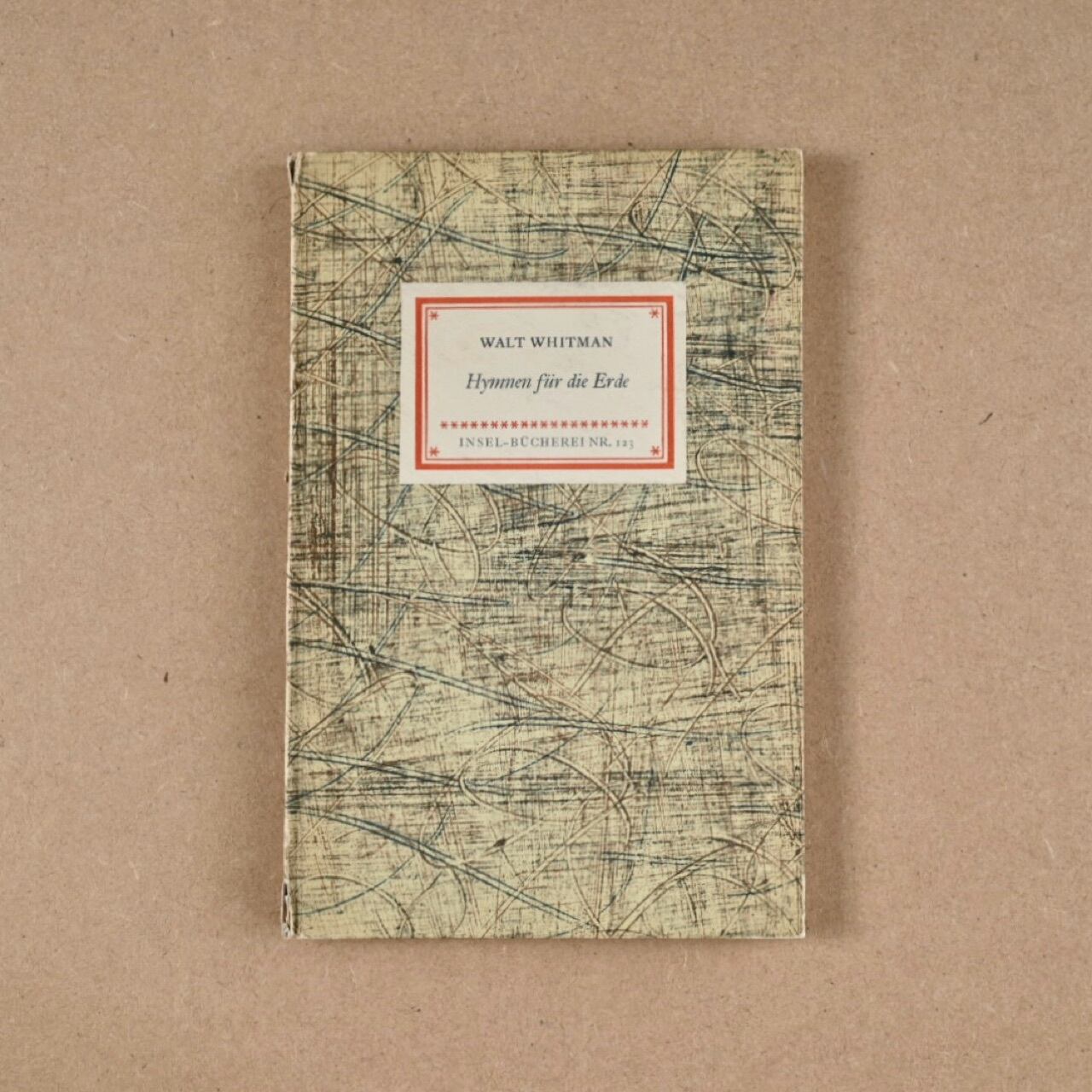 【 VINTAGE 】インゼル文庫 No.123|古書 ヴィンテージ インテリア 雑貨屋
