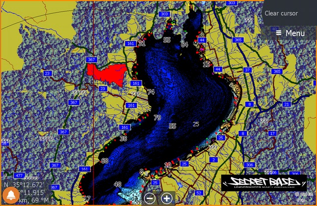 ローランスGEN2 touch 7in 琵琶湖MAP付き了解ですありがとうございます
