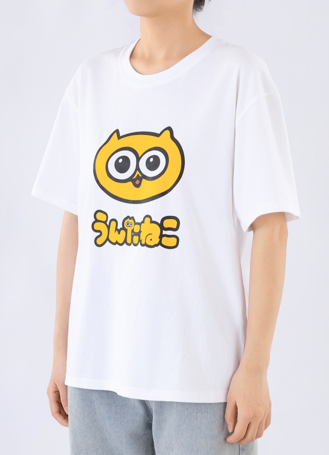 うんたねこ お顔ロゴＴシャツ