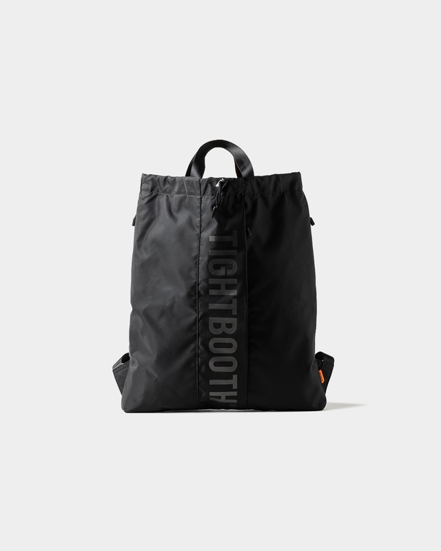 TIGHTBOOTH / LOGO KNAPSAC / BLACK