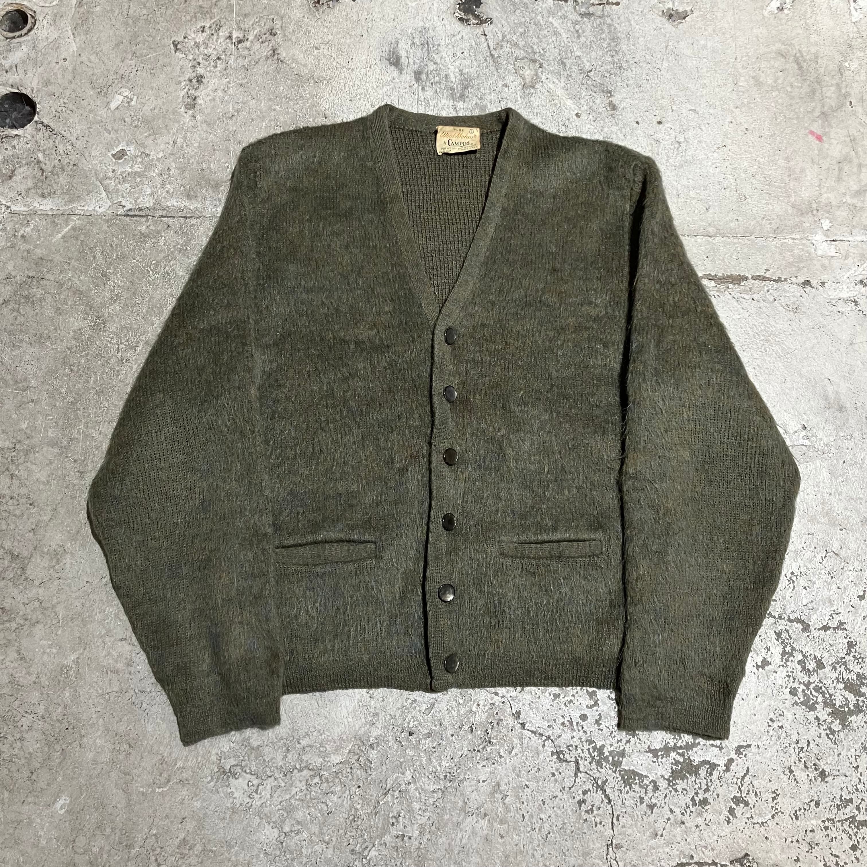 Special vintage 60s CAMPUS モヘアカーディガン Special 1960's CAMPUS MOHAIR CARDIGAN 60年代 モヘアカーディガン