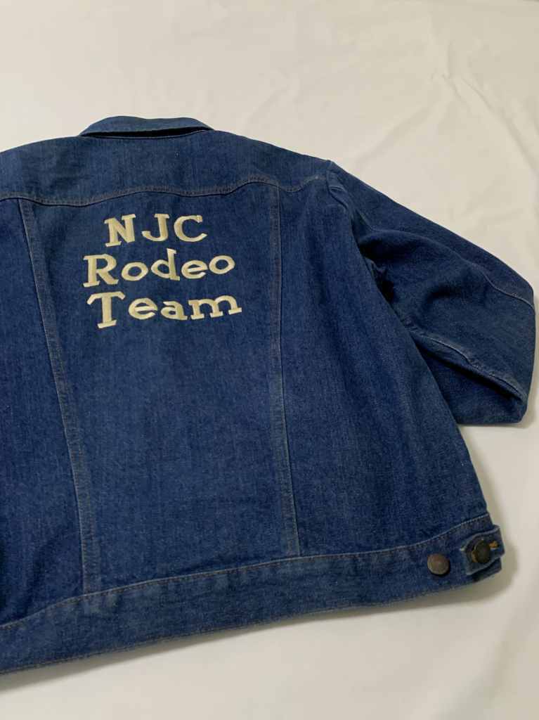 1970~80's Embroidery Design Denim Jacket "Wrangler"