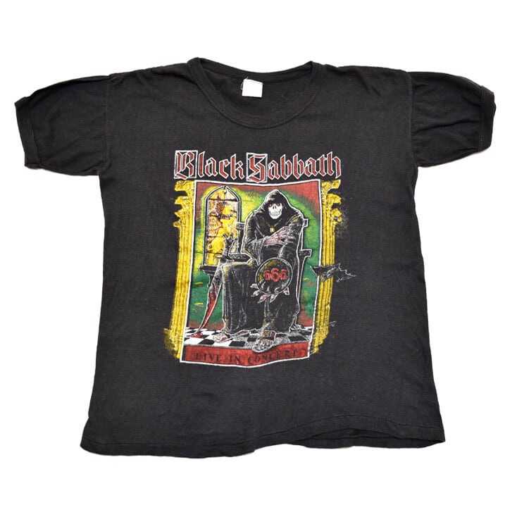 70'S BLACK SABBATH ブラックサバス 666 ヴィンテージTシャツ 【M】 @AAB1444