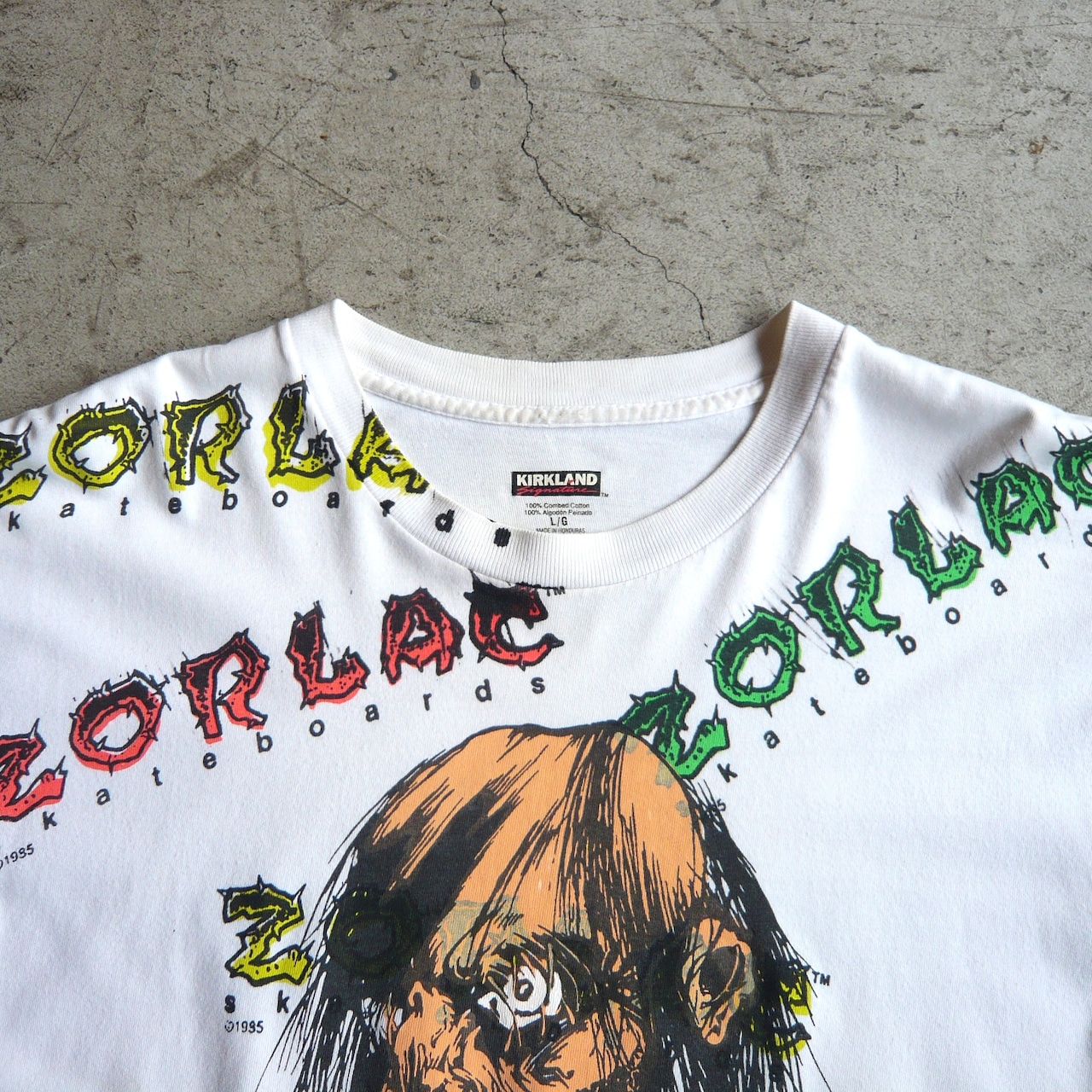 00s ZORLAC Bootleg マルチプリント Tシャツ
