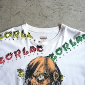 00s ZORLAC Bootleg マルチプリント Tシャツ