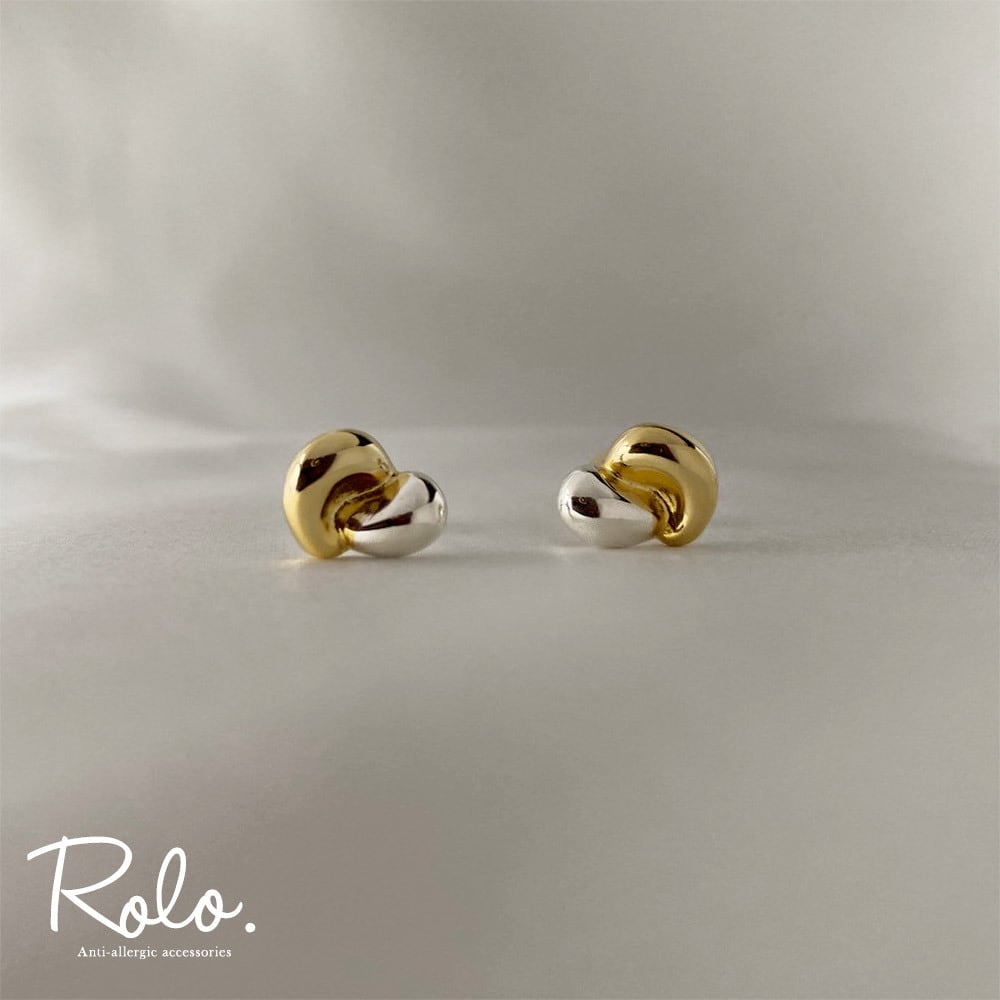 コンビカラーニュアンスピアス シルバー925 | Roloshop BASE店