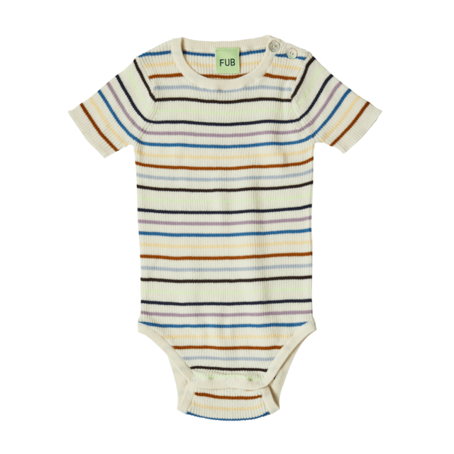 FUB / Baby Rib Body / MULTI STRIPE