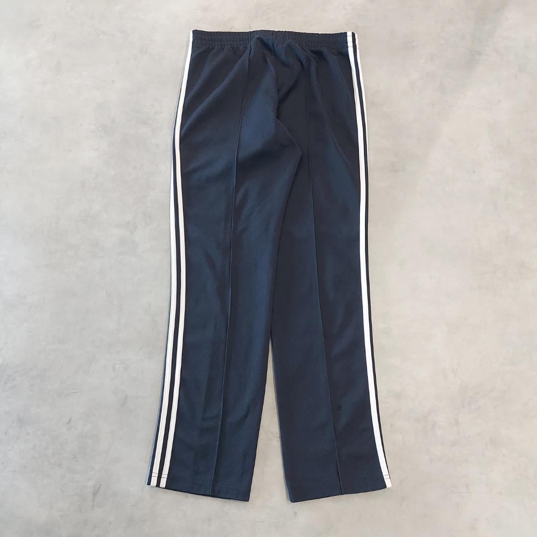 adidas アディダス トラックパンツ 古着 刺繍 2XL 紺 白 16488 | fuufu