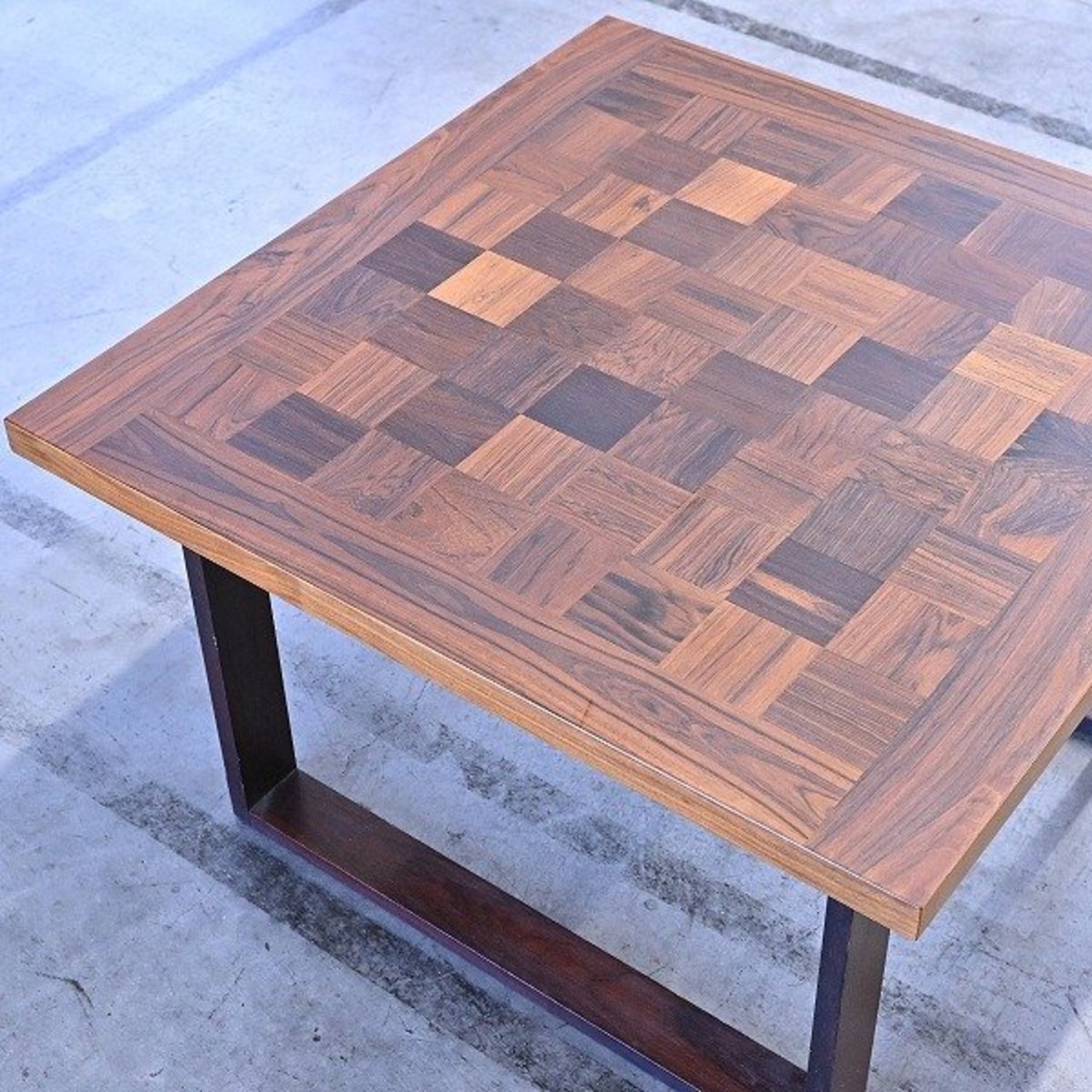 超希少 France&Son センターテーブル ローズウッド材 アルネ・ヴォッダー 北欧デンマーク製 ビンテージ コーヒー リビング フランス&サン【中古家具/中古インテリア/USED家具ユーズド家具/リサイクル】