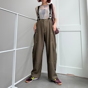 adjuster color stitch suspenders PT/moca