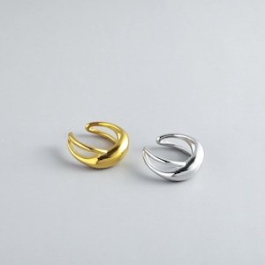 316L pointed line ring  #r86