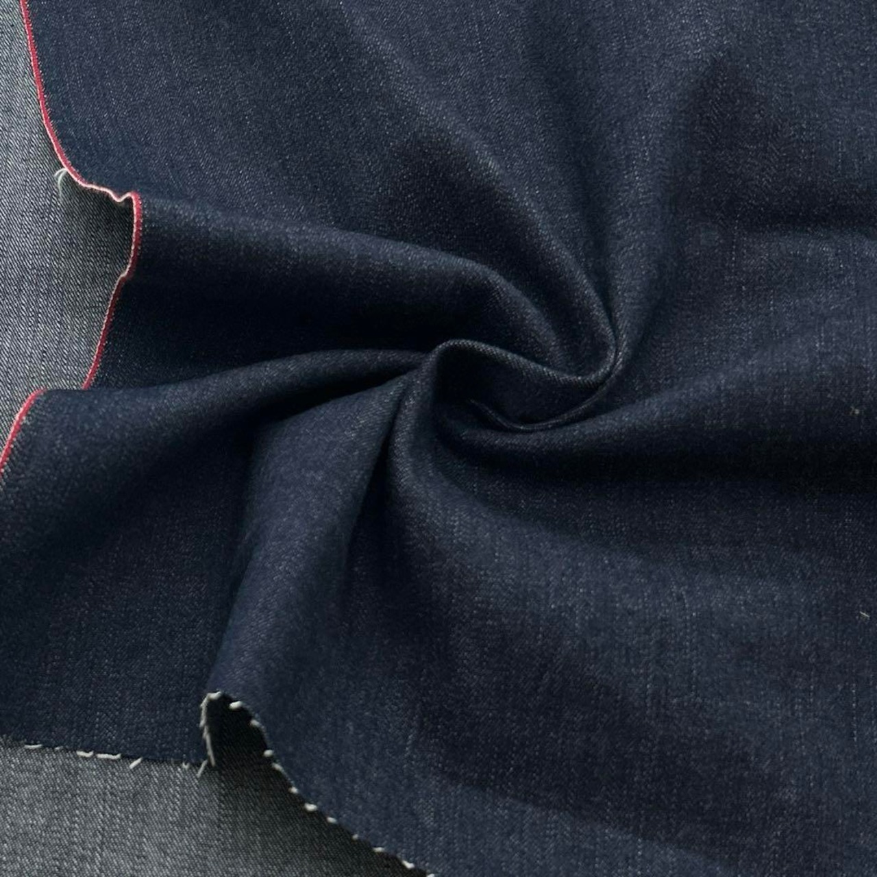 ★NY214◆3m◆綿100%赤耳岡山デニム生地◆約9オンス◆インディゴ