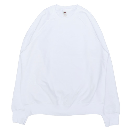 EURO FRUIT OF THE LOOM Classic SWEAT ホワイト