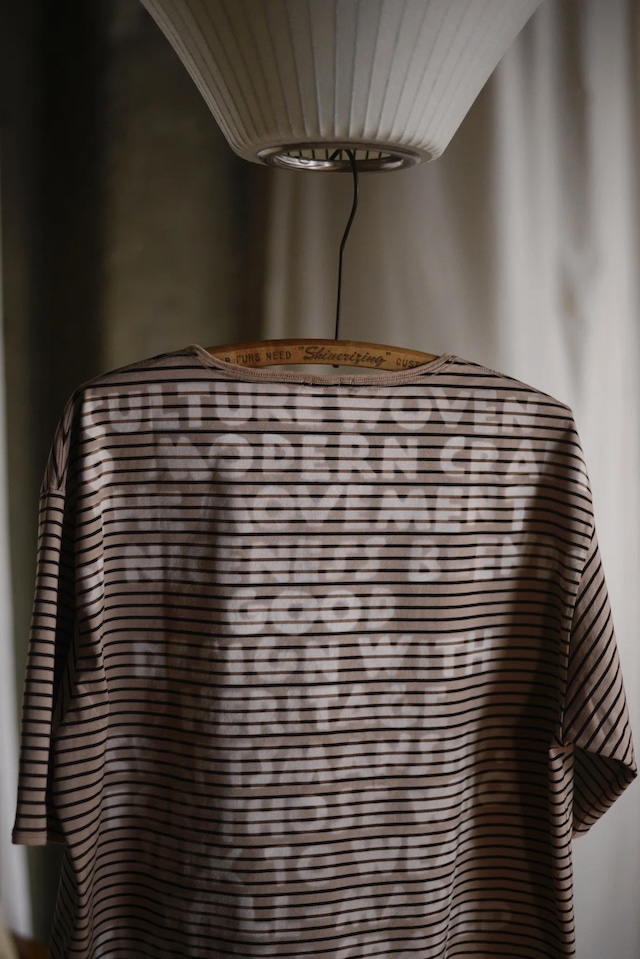 NICENESS / KARL handstencil breach Tee