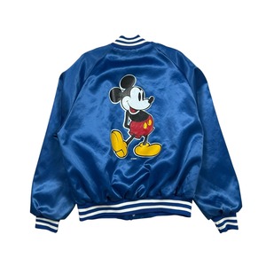 DISNEY MICEKY CHALK LINE SATIN JACKET SIZE XL (USED)