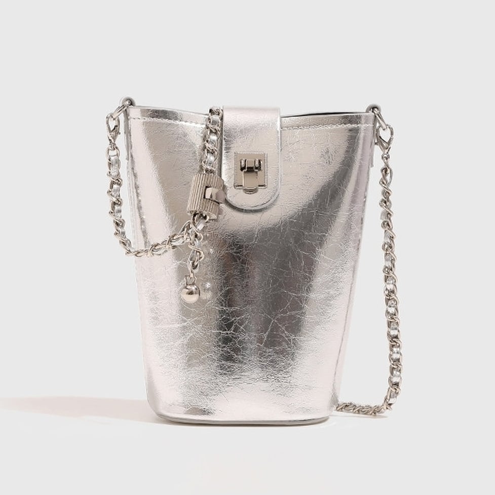 chain bucket bag / l0352