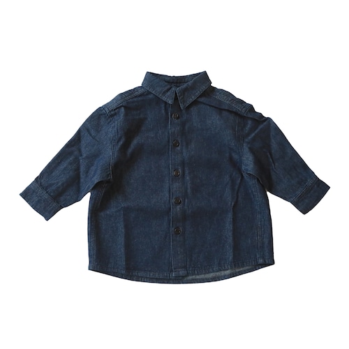 ooju(オージュ) / denim shirt / navy / 1,2,3,4