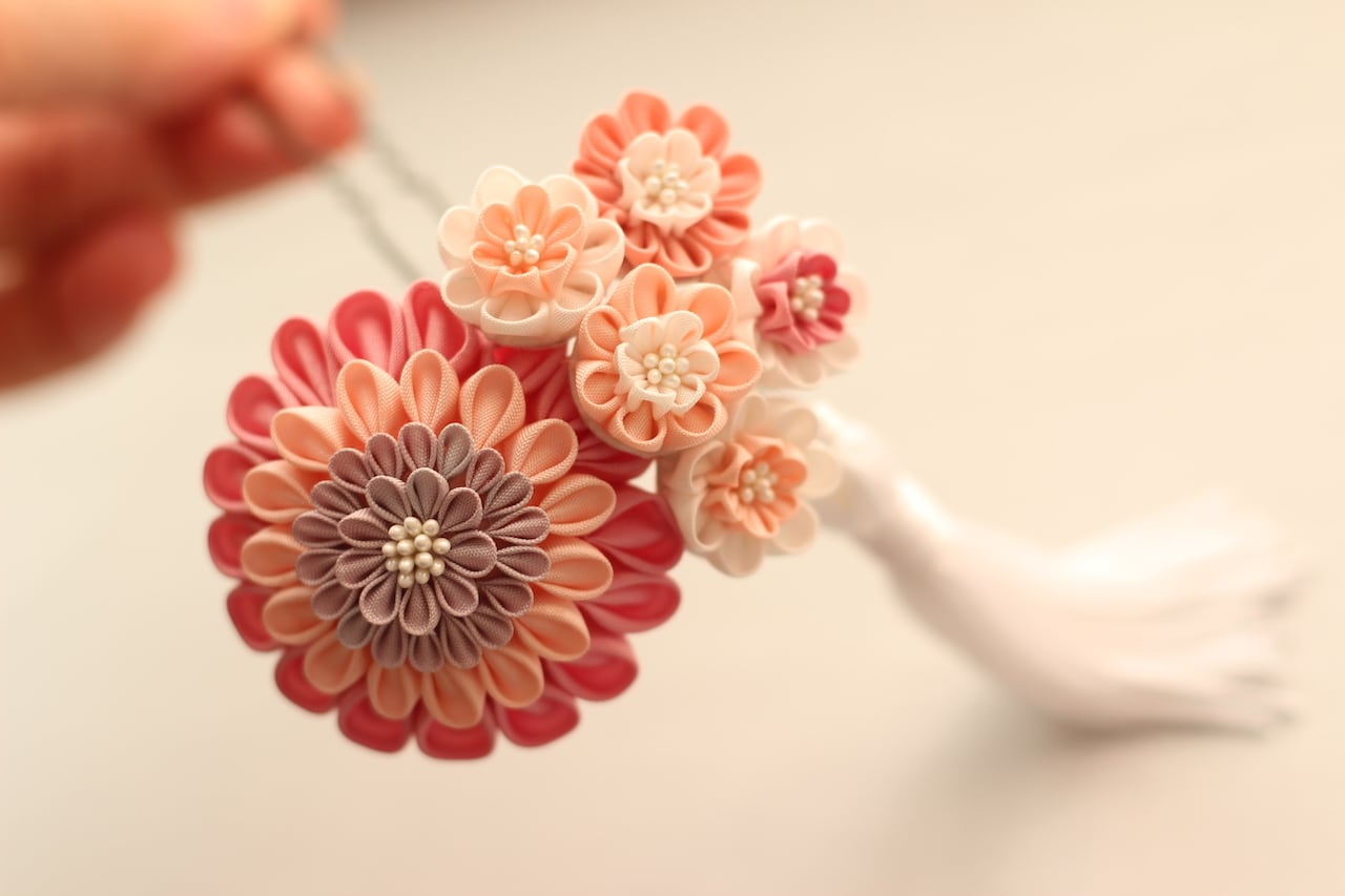 簪とUピンのセット