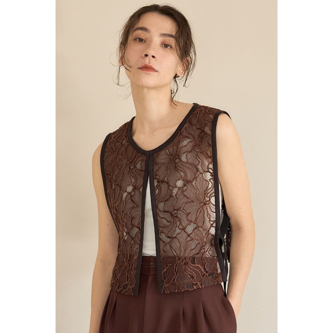 新品 LOUNGEDRESS レースジレ レースジレ Fanch｜Cygne(シーニュ) 公式 
