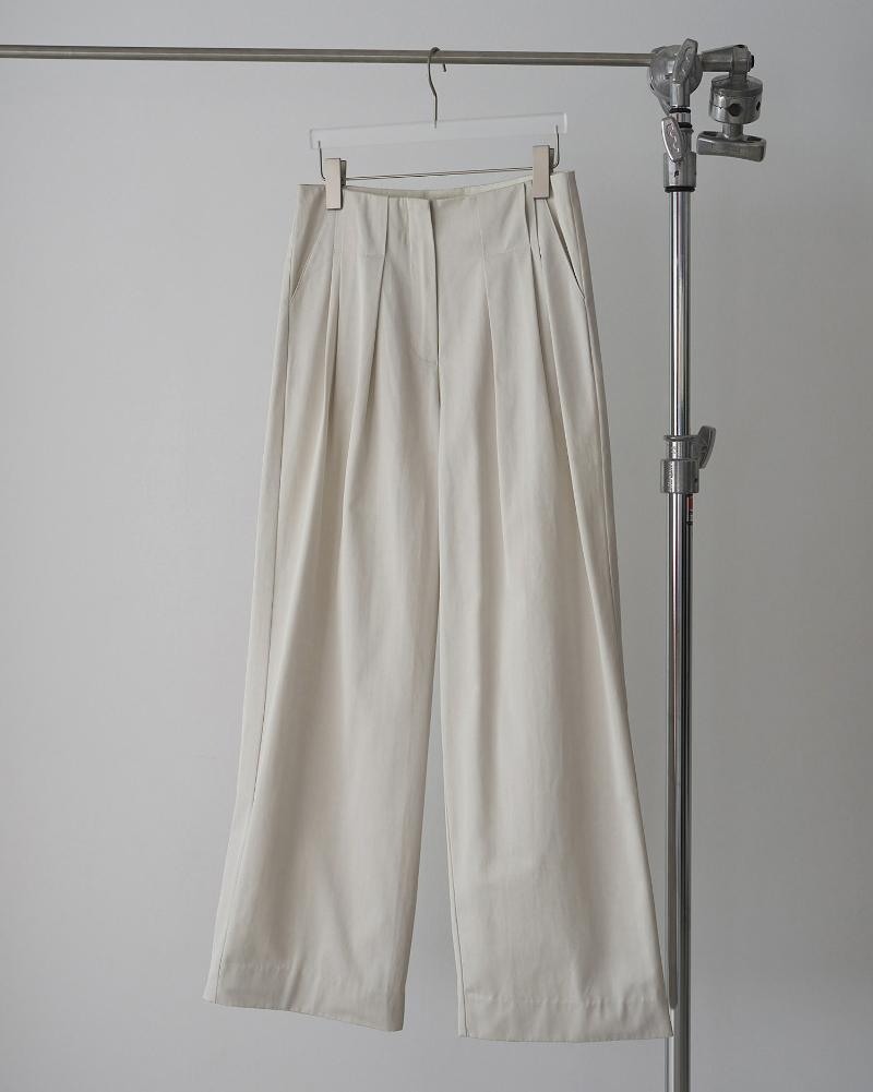 anuke アンヌーク Twill Loose Pants( IVY ) | ANERCA & L.I.V