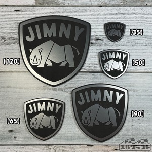 ジムニーサイこっちみんなエンブレム90