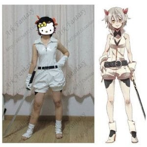 DK463   VOCALOID◆Knife♪　　鏡音リン◆ コスプレ衣装　新品　完全オーダメイドも対応可能 K463 VOCALOID ボーカロイド Knife 鏡音リン 風 ハロウィン イベント