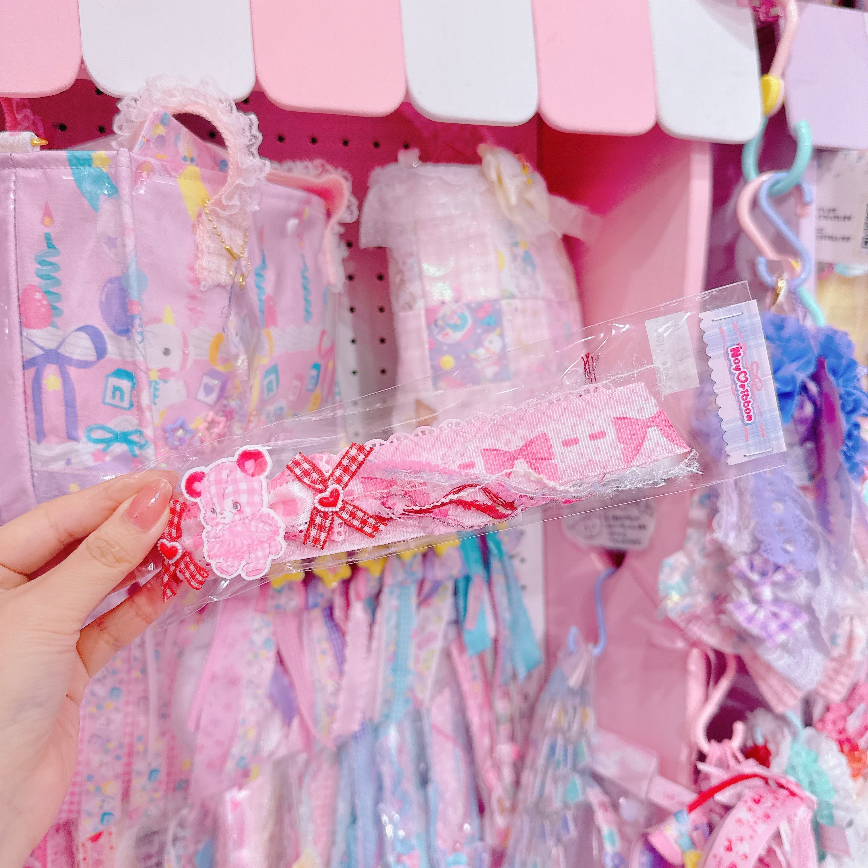 【F7】67-14ゆめかわポニーオーヘアクリップ