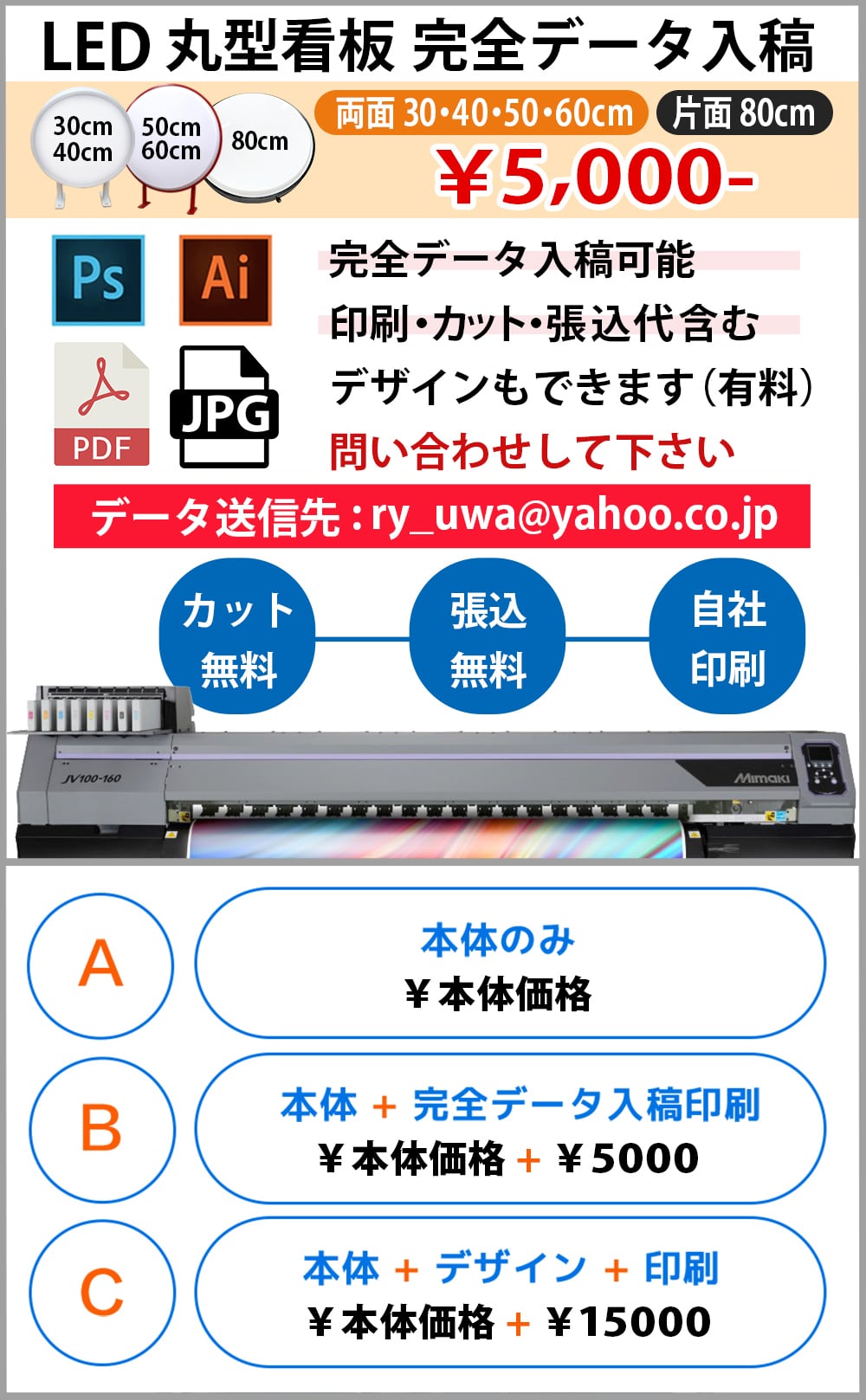 LED 突出し看板 丸型40㎝( ブラック ホワイト レッド イエロー LED 突出し看板 丸型40㎝( ブラック ホワイト レッド イエロー