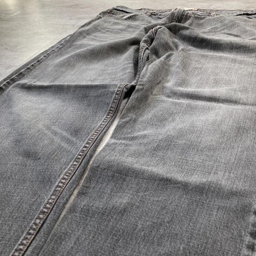 【W38 L32】 usa levi's 先染ブラック リーバイス 559 詳細写真11