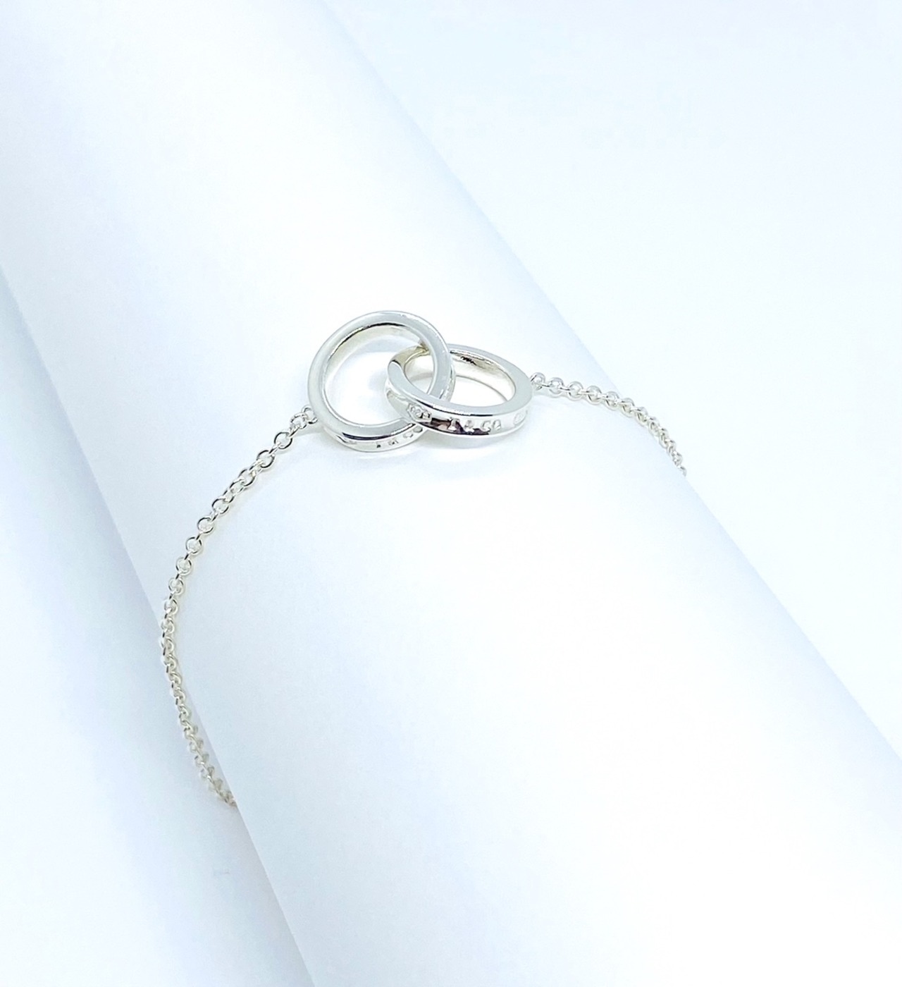 TIFFANY&Co. ティファニー インターロッキングサークルチェーンブレスレット