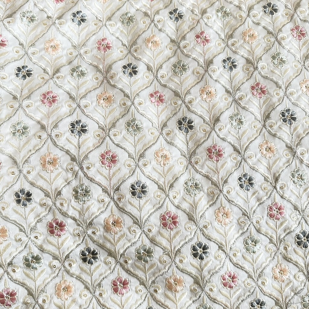 インド印 インド刺繍生地 7123 | インド刺繍リボン専門店Rino Ribbon