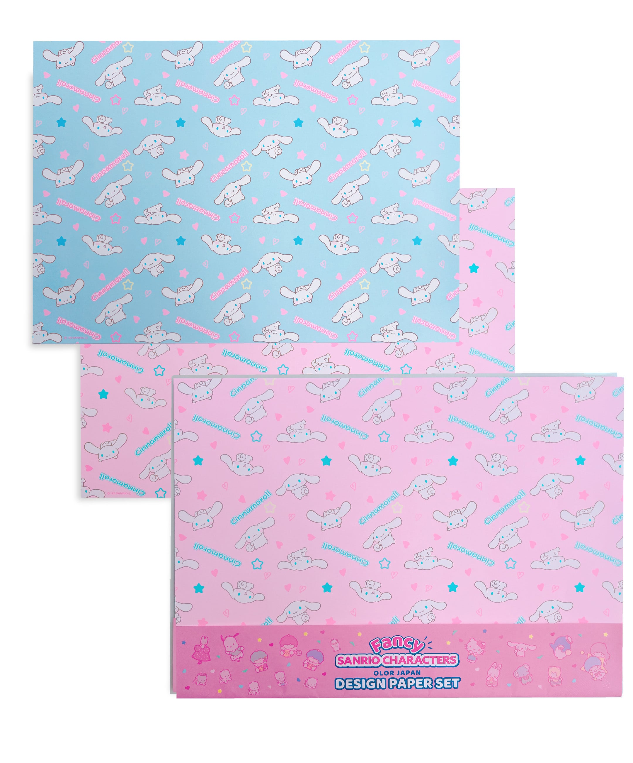 Sanrio Characters】POP PINK PRINT! Design paper set /COGIMYUN