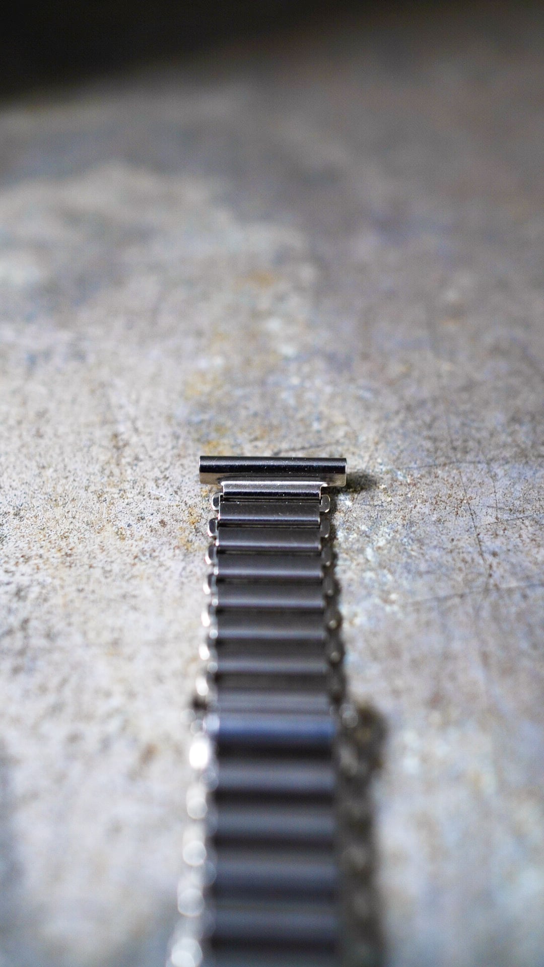 Netonia バンブーブレス 16mm vintage Bonklip 時計|金属ベルト Netonia バンブーブレス 16mm vintage Bonklip 時計|金属ベルト